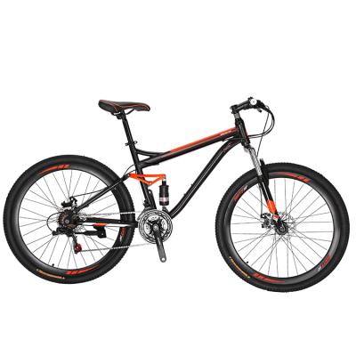 China Steel Experienced OEM Supplier Cycle 21 Speed ​​Full Suspension Bicicleta Mountain Bike for sale