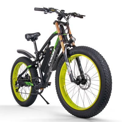 China Aluminum Alloy M900 CYSUM Most Powerful High Speed ​​Fat Tire Electric Hybrid Bike Ebike Electric Bike for sale