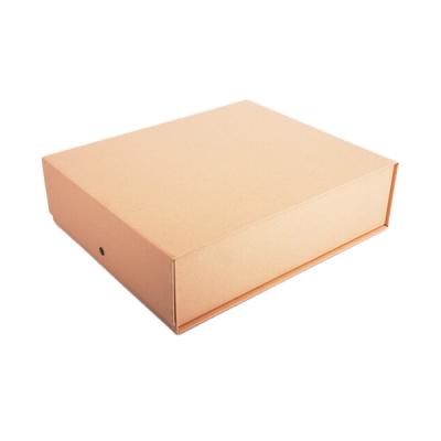 China Handmade Cardboard Top and Bottom Paper Box Packaging Wine Handmade Paper Box for sale