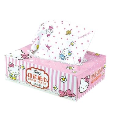 China Handmade Custom Luxury Tissue Paper Packaging Box Tissue Paper Box for sale