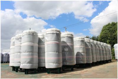 China Ethanol / CNG Compressed Air Storage Tank , 8mm Thickness Air Compressor Holding Tank for sale