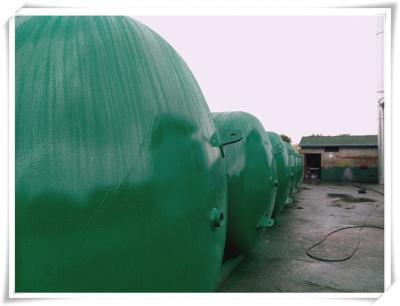 China 2 Tons 5000 Liters Nitrogen Storage Tank , Horizontal Air Compressor Receiver Tank for sale