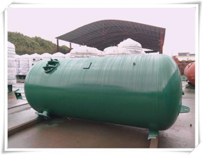 China Industrial Compressed Oxygen Air Storage Tanks , Liquid Oxygen Portable Tanks With Bracket for sale