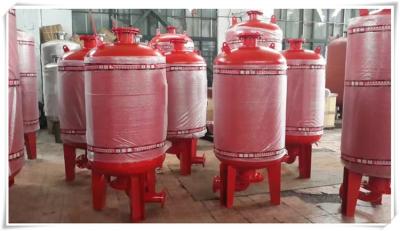 China Carbon Steel Diaphragm Pressure Tank Pressure Vessel For Water Booster Pump Station for sale