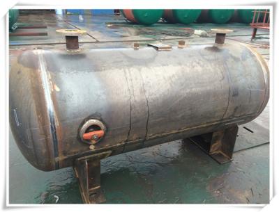 China 230 Psi Pressure Compressor Air Storage Tank Replacements Horizontal / Vertical for sale