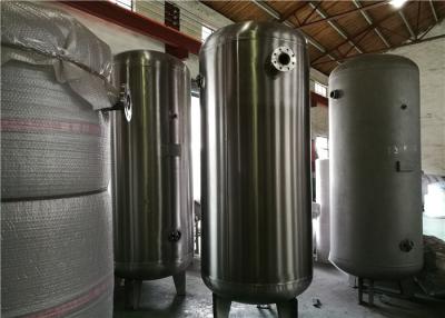 China High Pressure Stainless Steel Air Receiver Tank Vessel For Compressor Systems for sale