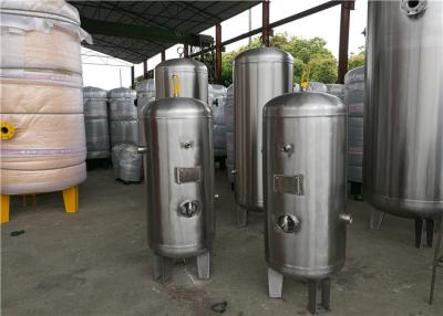 China Stainless Steel Vertical Air Receiver Tank 3000psi Pressure ASME Certificate for sale