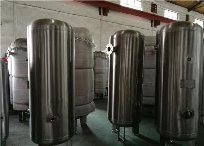 China 80 Gallon Stainless Steel Compressor Air / Gas Storage Tanks 1.0MPa Pressure for sale