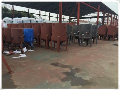 China High Efficient Portable Industrial Sandblasting Equipment Vertical / Horizontal for sale