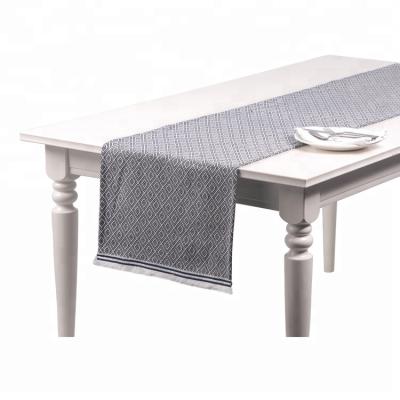 China Table Runner Manufacturer Non Slip Restaurant Cotton Decoration Woven Simple Dining Runners for sale