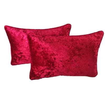 China Massage Sofa Cushion Covers Decorative Cushion Crushed Velvet Pillow Baby Cushion Pillow for sale