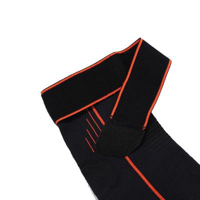 China Sports Adjustable Breathable Elastic Elbow Support Gym Weightlifting Elasticity Elbow Support Protective Straps for sale