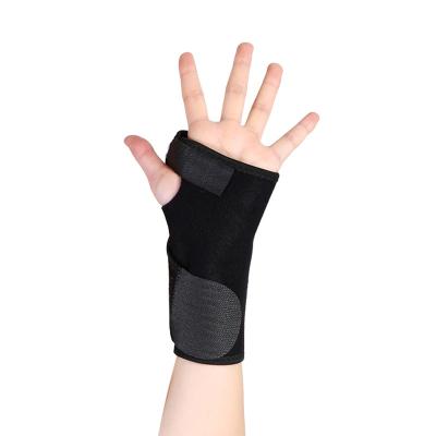 China Adjustable Elasticity Breathable Adjustable Wrist Support Orthopedic Protective Splint Wraps Band Guard Brace Gym Sports for sale