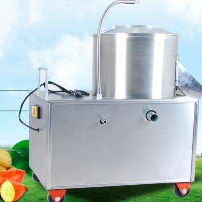 China Fruit processing plant peeling machine automatic universal potato peeling and cleaning machine Max Marketing Steel for sale