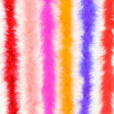 China DIY Decorative Colorful Fluffy Soft White Feather Boas For Hat DIY Decoration for sale