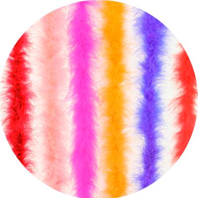 China DIY Decoration Factory Direct Sale DIY White Feather Turkey Feather Marabou Boas For Fabric Decor for sale