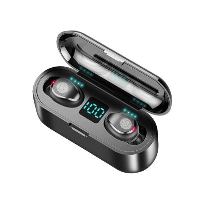 China New Mini In-Ear Sports Running Earbuds HD Wireless Headphones Earbuds Call 9D Stereo Music With Large Capacity Filling Box for sale