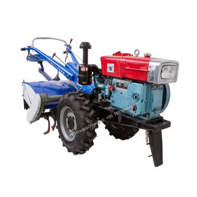 China Factory Mini 8HP 2 Wheel Farm Walking Tractor Agriculture Machinery Equipment Tractor for sale