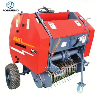 China Horizontal Bale Hay Rice Wheat Straw Factory Sale Pine Straw Baler Machine / Baler for sale