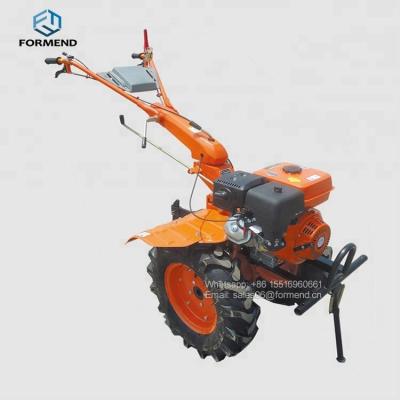 China Farm Power Tiller 6.5HP Gasoline Engine Power Diesel Tiller Machine 10HP for sale