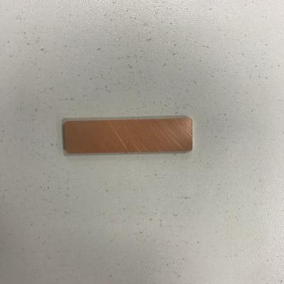 China C11000 CUSTOMIZED copper metal pcb heat sink /heat sink coin for sale