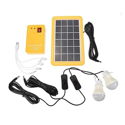 China XT07-3.7V Indoor Outdoor Portable Solar System USB Energy Saving and Environmental Protection Output for sale