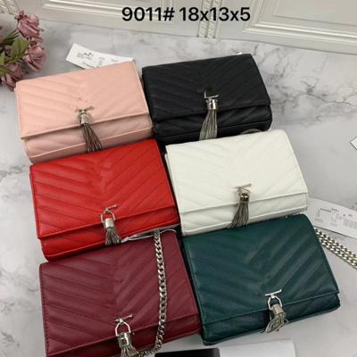 China Wholesale Motion Detection PU Cross - Luxury Women Purse Latest Body Bags Purse Women Handbags Fringed Single Bag Polyester ZIP Letter Journal used for sale