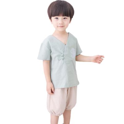 China Formal chinese style costume children's clothing set summer hanfu boys clothes kids traditional chinese clothing for sale