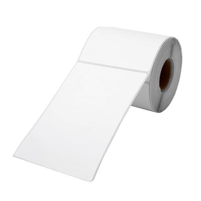 China Waterproof Compatible Self Adhesive 4x6 Inch Direct Thermal Sticker Paper Thermal Printed Label 4X6 Shipping Label for sale