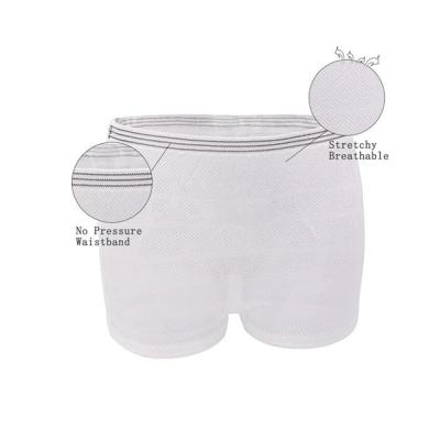 China Disposable Elastic High Waist Breathable Maternity Panties Breathable Postpartum Panties For Women for sale