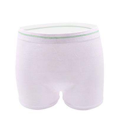 China Antibacterial Disposable Postpartum Underwear Mesh For Menstrual Period Breathable Stretch Panties High Waist for sale