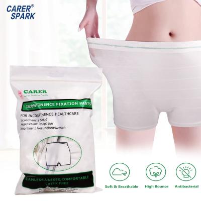 China Antibacterial Disposable Soft C-section Underwear High Waist Recovery Mesh Highly Elastic Ladies Underwear Breathable For Postpartum Panties for sale