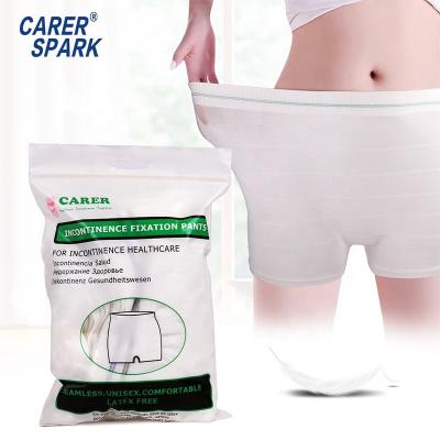 China High Waist Antibacterial Washable Stretch Maternity High Waist Disposable Period Underwear Breathable Underwear for sale