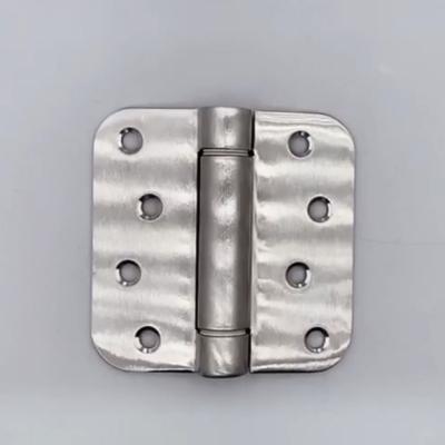 China Hot Sale Modern Stainless Steel Butt Spring 5/8 Series Auto Closed Self Closing Corner Door Hinge With Low Price for sale