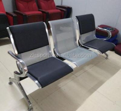 China Aera Public Cheap Area Seating Stainless Steel Waiting Room Chair for sale