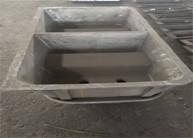 China 1000 Lb 1200 LB Aluminum Ingot Mold Non Ferrous Metal Recycling for sale