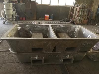 China 1200lb 1500lb Aluminum Ingot Mold Skim Pan Long Life for sale