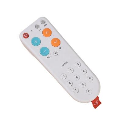 China 18-key with metal dome IR dome 18 color remote control multi-functional silicone learning remote control intelligent learning remote control for TV for STB for sale