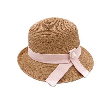 China Eco-friendly women dress fashion ladies hats Linda brim church hats hong Shaoxing clips mofang women's wide for sale