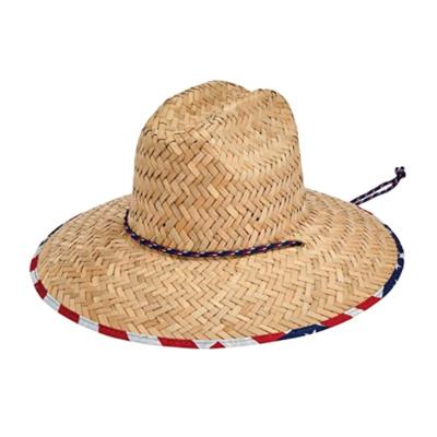 China 2022 Outdoor Wide Brim Wholesale Eco-Friendly New Beach Core Panama Straw Hats Summer Knit Hat For Leisure Vacation for sale