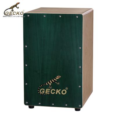 China Original Percussion Drum Brand Hand Percussion Gecko Plywood Cajon for sale