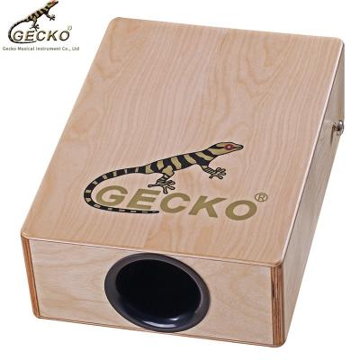 China Hot Selling Mini Hand Percussion Gecko C-68B Cajon CAJON Drum Moving Latin Handmade Percussion Instrument for sale