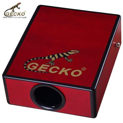 China C-68S Durable Hot Sale Gecko Pad Cajon Portable Flamenco, Handmade Percussion Box Drum Wooden Box Percussion Instrument for sale