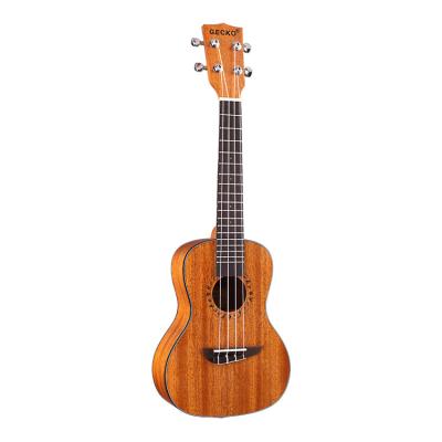 China 2021 Exquisite Professional 23 Inch Gecko Concert Ukulele Stringed Instrument for sale