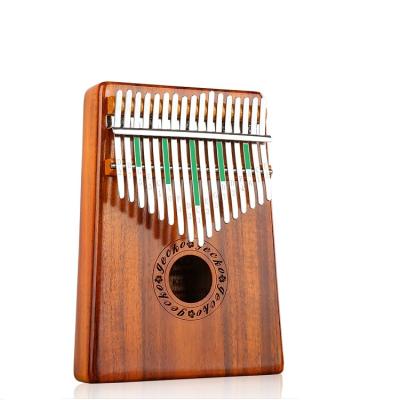 China Exquisite hot sale KOA 17 key popular kalimba wooden diy wooden kalimba for sale