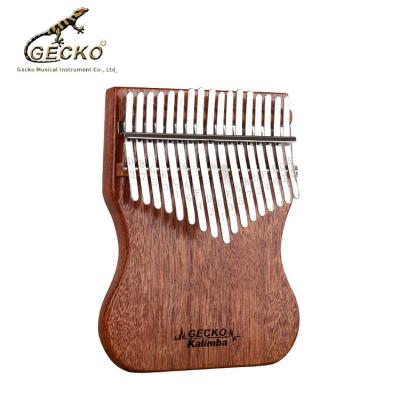 China Mini Wood Acoustic Musical Instrument High Quality Durable Kalimba 17 Key Thumb Piano for sale