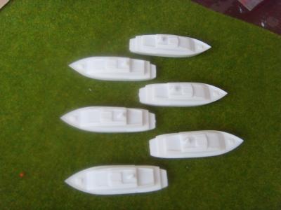 China 56pcs/se Model plastic boat, ship for model building for sale