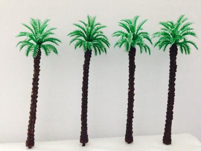 China 70mm high scale model plastic Palm trees for Architecture Models for sale