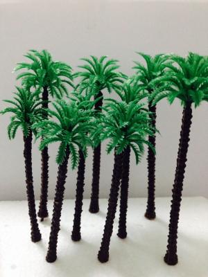 China 80mm high scale model plastic Palm trees for Architecture Models for sale