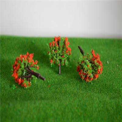 China high quality mini 30mm architecture scale model coloful trees for ho train for sale